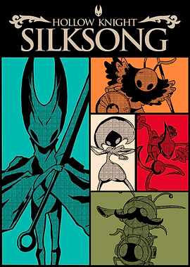 Hollow Knight: Silksong character collage