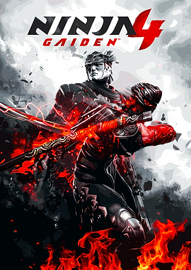 Ninja Gaiden 4 Game Cover Art