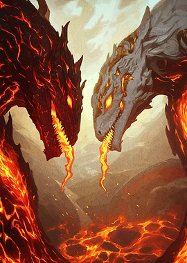 Fiery Dragon Confrontation
