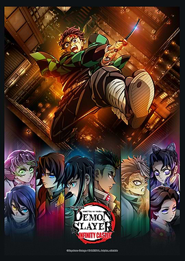 Infinity Castle: Tanjiro's Fierce Ascent