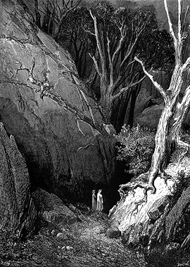 Gustave Doré - 1857 Illustrations for The Divine Comedy by Dante Alighieri - Inferno