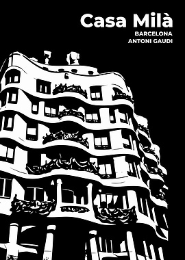 Casa Milà Barcelona Antoni Gaudí