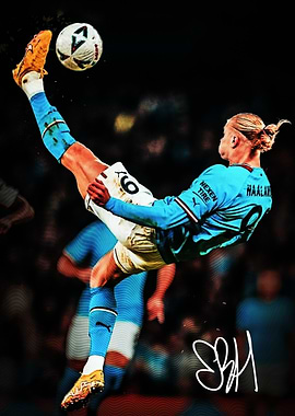 Erling Haaland Bicycle Kick