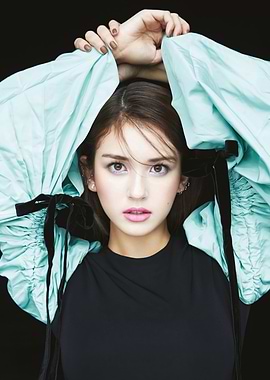 jeon somi in Fashionable Outfit Portrait