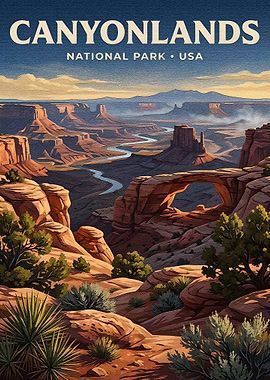 Canyonlands National Park USA Landscape