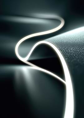 Abstract Neon Light Curve