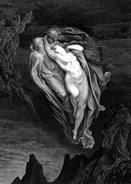 Gustave Doré - 1857 Illustrations for The Divine Comedy by Dante Alighieri - Inferno