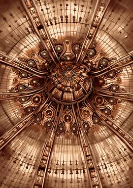 Steampunk Dome Interior