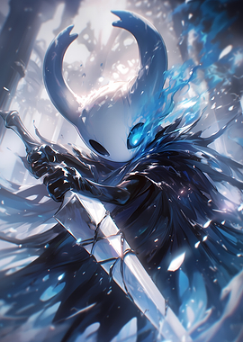 Hollow Knight with Sword