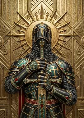 Golden Paladin Knight