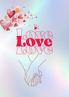 Love and Hearts Valentine's Day Design