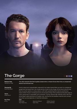 The Gorge Movie Poster