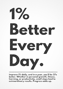 1% Better Every Day Motivation
