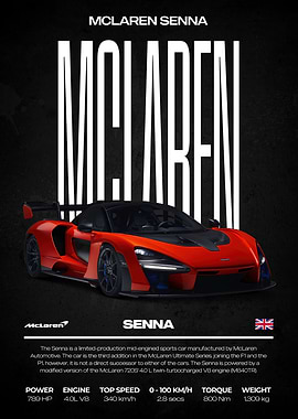 McLaren Senna Sports Car