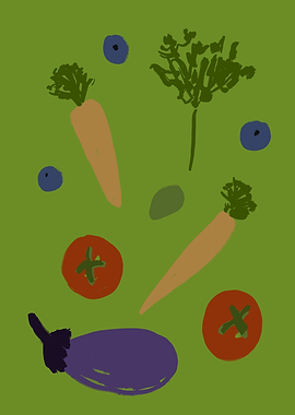 Vegetable and Fruit Still Life