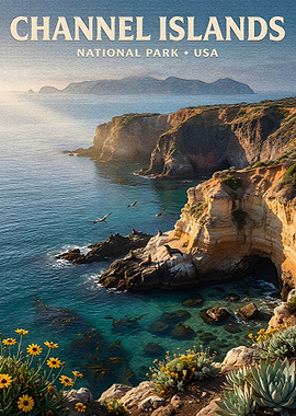 Channel Islands National Park Poster