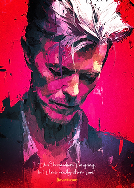 David Bowie Art Poster