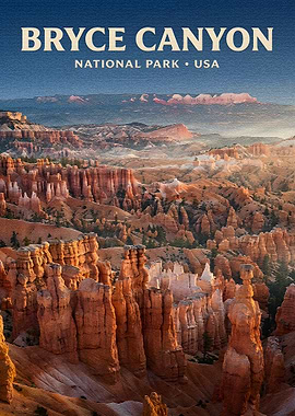 Bryce Canyon National Park Poster