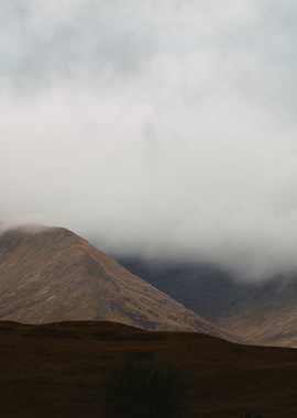 Misty Mountain Landscape