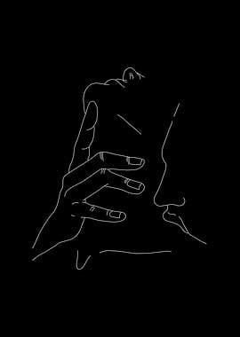 Minimalist Neck Kiss