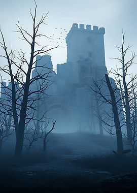 Misty Castle Ruins