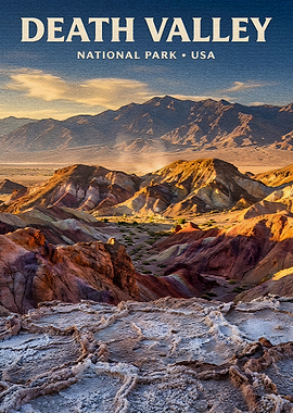 Death Valley National Park Poster