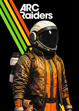 Arc Raiders Astronaut Illustration