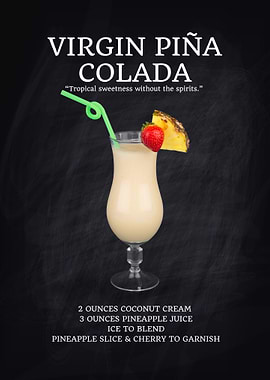Virgin Piña Colada Recipe