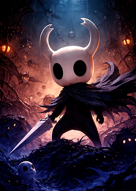 Holl Knight in a Dark Forest