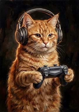Cat Gamer