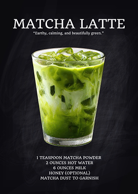 Iced Matcha Latte Recipe