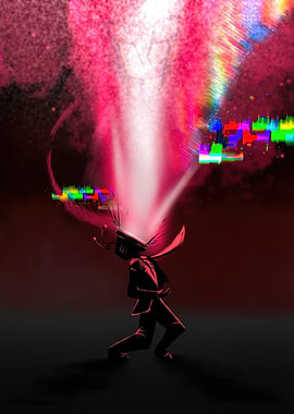 Tenna from the video game Deltarune