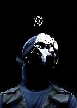 The Weeknd Chrome Mask XO