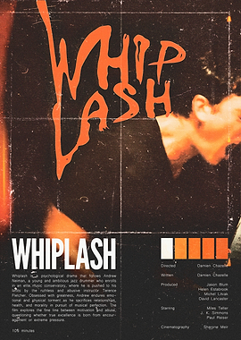 Whiplash Movie Poster