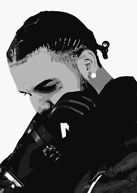 Monochrome Portrait of a Man