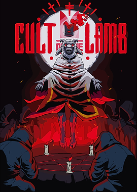 Cult of the Lamb Game Poster