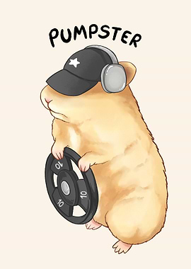 Pumpster Hamster with Weight