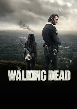 The Walking Dead Rick and Michonne