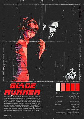 Blade Runner Movie Poster Art