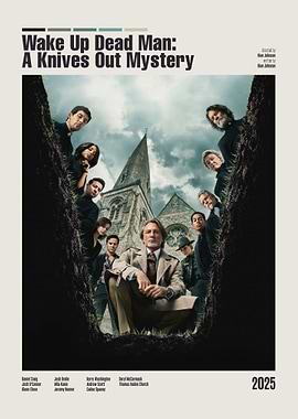 Wake Up Dead Man: A Knives Out Mystery Movie Poster
