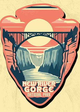 Vintage New River Gorge National Park