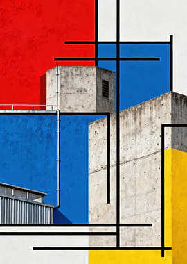 Ruhr Valley Cosmos — Brutalist Geometry