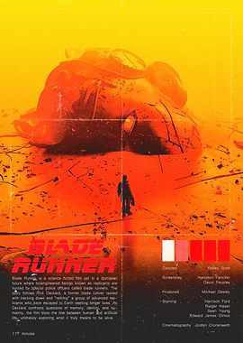 Blade Runner Movie Poster Art