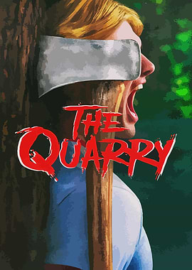 The Quarry game poster art