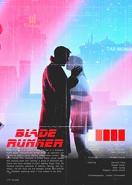 Blade Runner Movie Poster Art