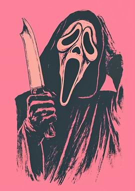 Scream Ghostface with Knife