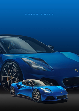 Blue Lotus Emira Car