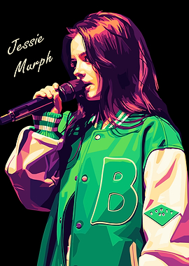 Jessie Murph Pop Art Portrait
