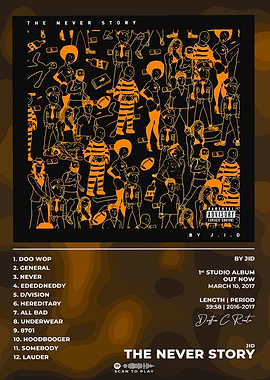 The Never Story Album Cover Art