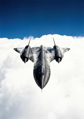 SR-71 Blackbird in Flight